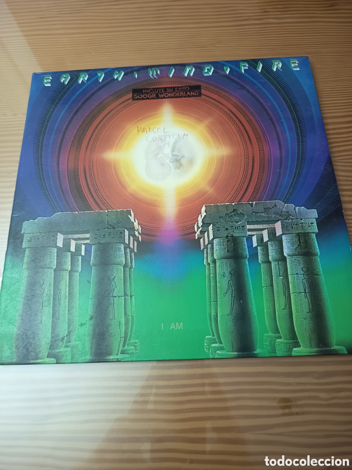 Discos de vinilo: Disco vinilo Lp de Earth Wind & Fire &rdquo; I Am &rdquo; primera edici&oacute;n espa&ntilde;ola de 1979