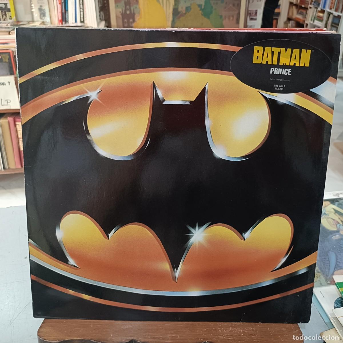 Discos de vinilo: Batman - Prince - Motion Picture Soundtrack - LP. WB Records 1989