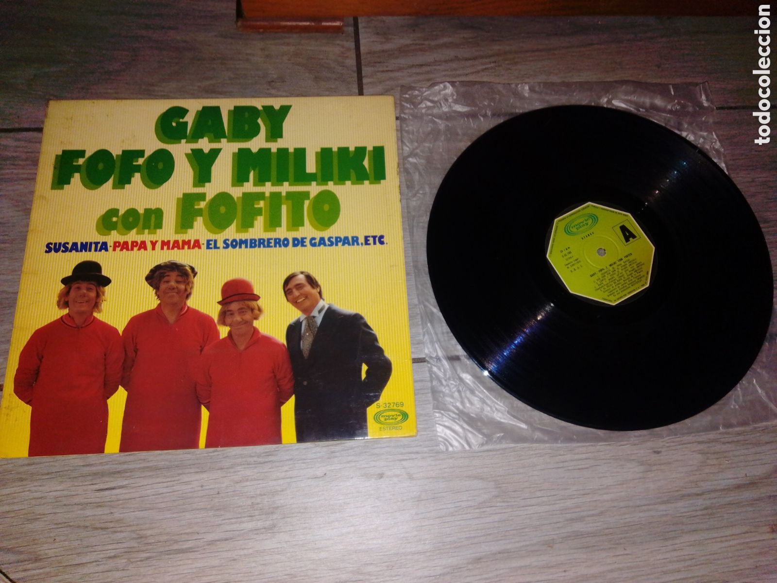 Discos de vinilo: GABY FOTO& MILIKI FOFITO - SUSANITA, PAPA Y MAMA - SPAIN - MOVIEPLAY - L -