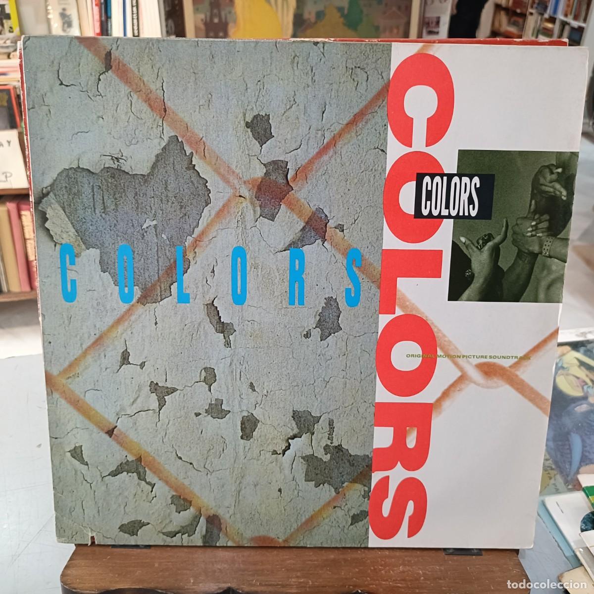 Discos de vinilo: Colors - Original Motion Picture Soundtrack - LP. WB Records 1988