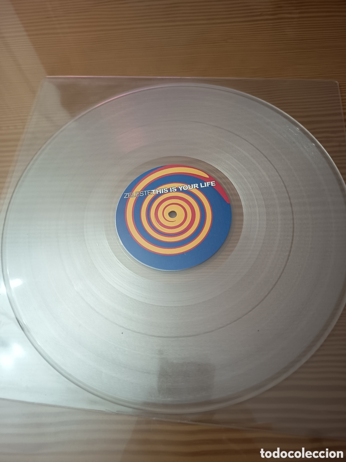 Discos de vinilo: Disco vinilo maxi single de bZeleste &rdquo; This Is Your Life &rdquo; primera edici&oacute;n espa&ntilde;ola de 2001