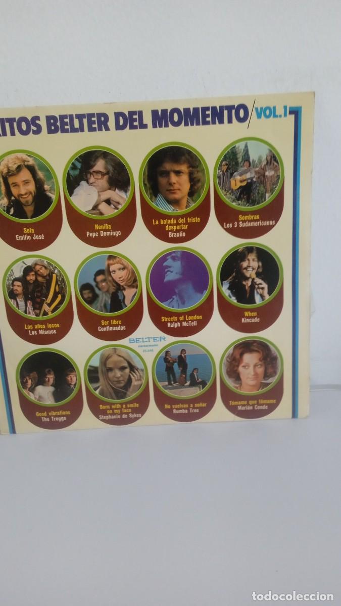 Discos de vinilo: &Eacute;XITOS BELTER DEL MOMENTO Vol.1 - Foto 1