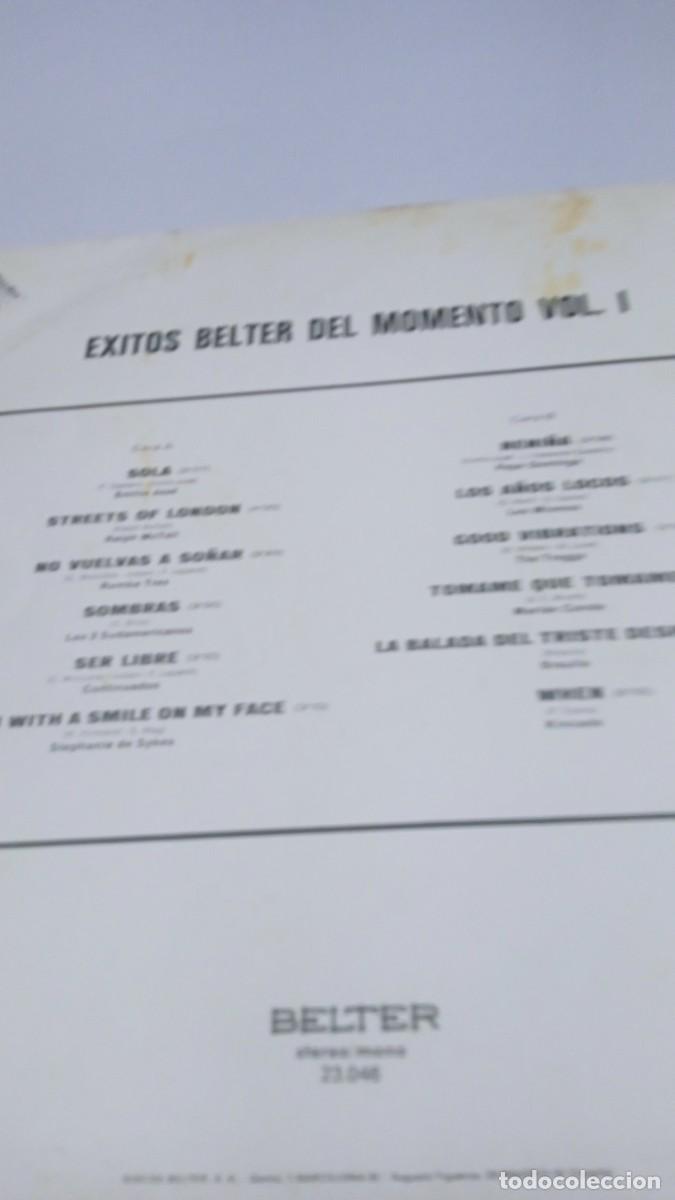 Discos de vinilo: &Eacute;XITOS BELTER DEL MOMENTO Vol.1 - Foto 2