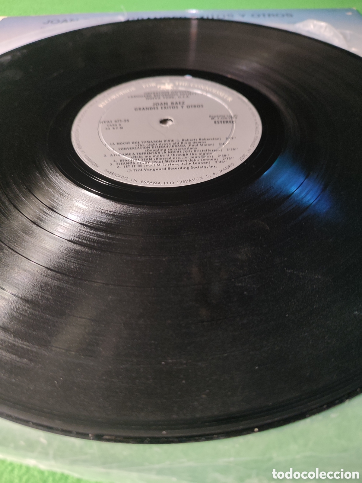Discos de vinilo: Joan Baez - Grandes &eacute;xitos y otros 1974 - Foto 3