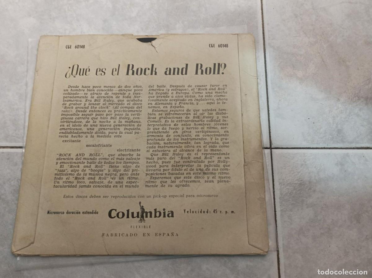 Discos de vinilo: Bill Haley ep rock around the clock - Foto 2