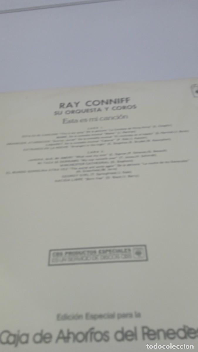 Discos de vinilo: RAY CONNIFF Su orquesta y coros This is my song - Foto 2