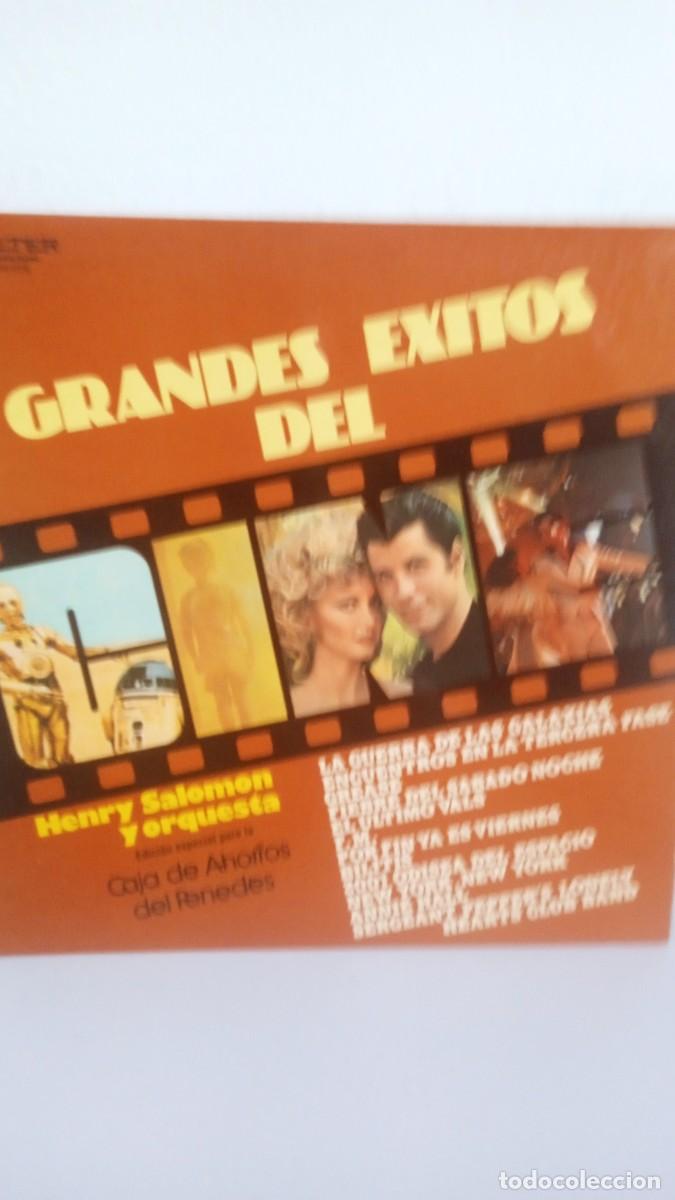 Discos de vinilo: GRANDES &Eacute;XITOS DEL CINE Henry Salomon y Orquesta