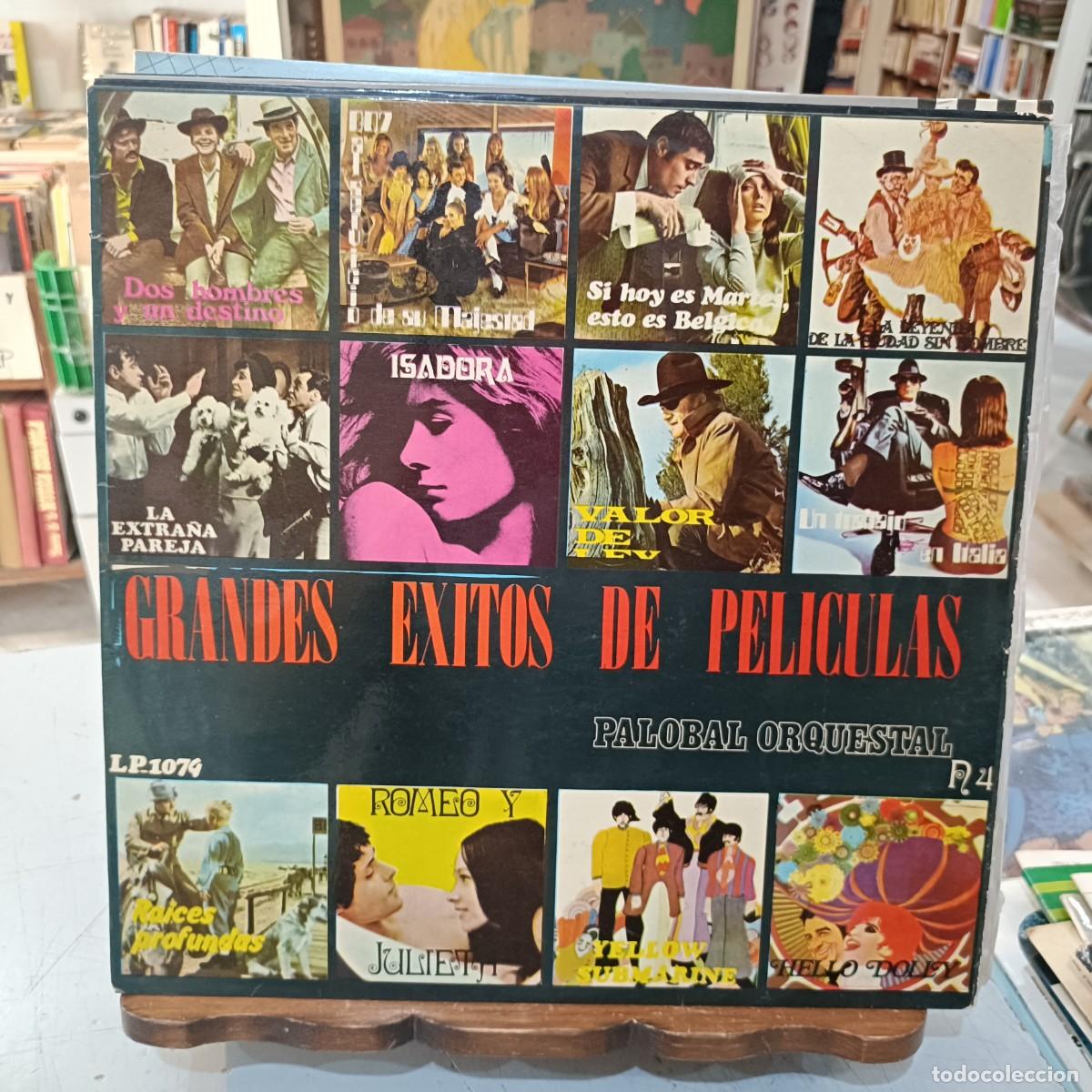 Discos de vinilo: Grandes Temas de Pel&iacute;culas - Varios - Palobal Orquestal n&ordm; 4 - LP. sello 1971