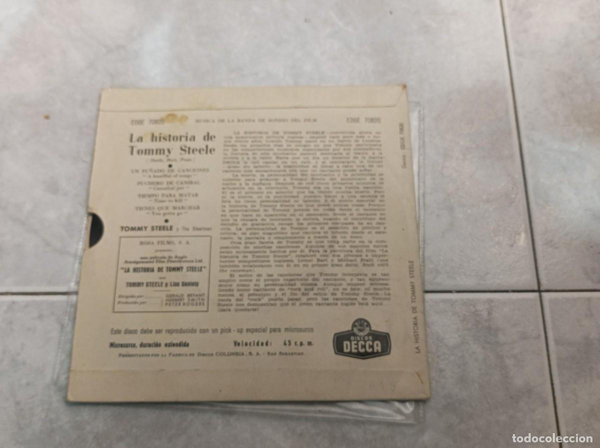 Discos de vinilo: Tommy Steele story ep 1958 - Foto 2