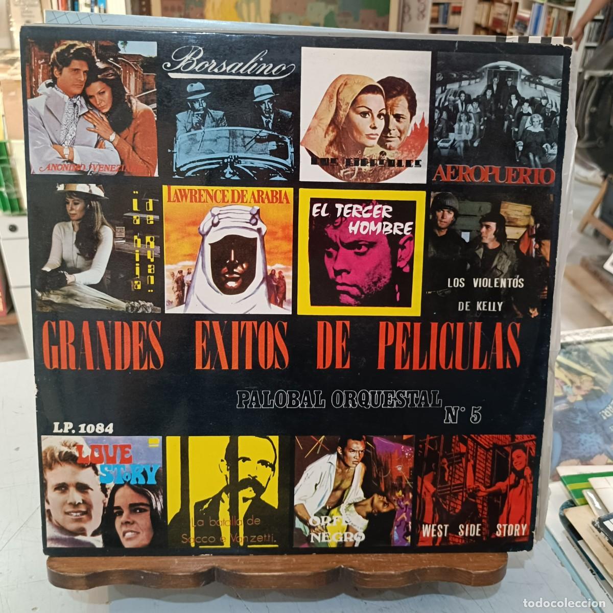 Discos de vinilo: Grandes Temas de Pel&iacute;culas - Varios - Palobal Orquestal n&ordm; 5 - LP. sello 1971