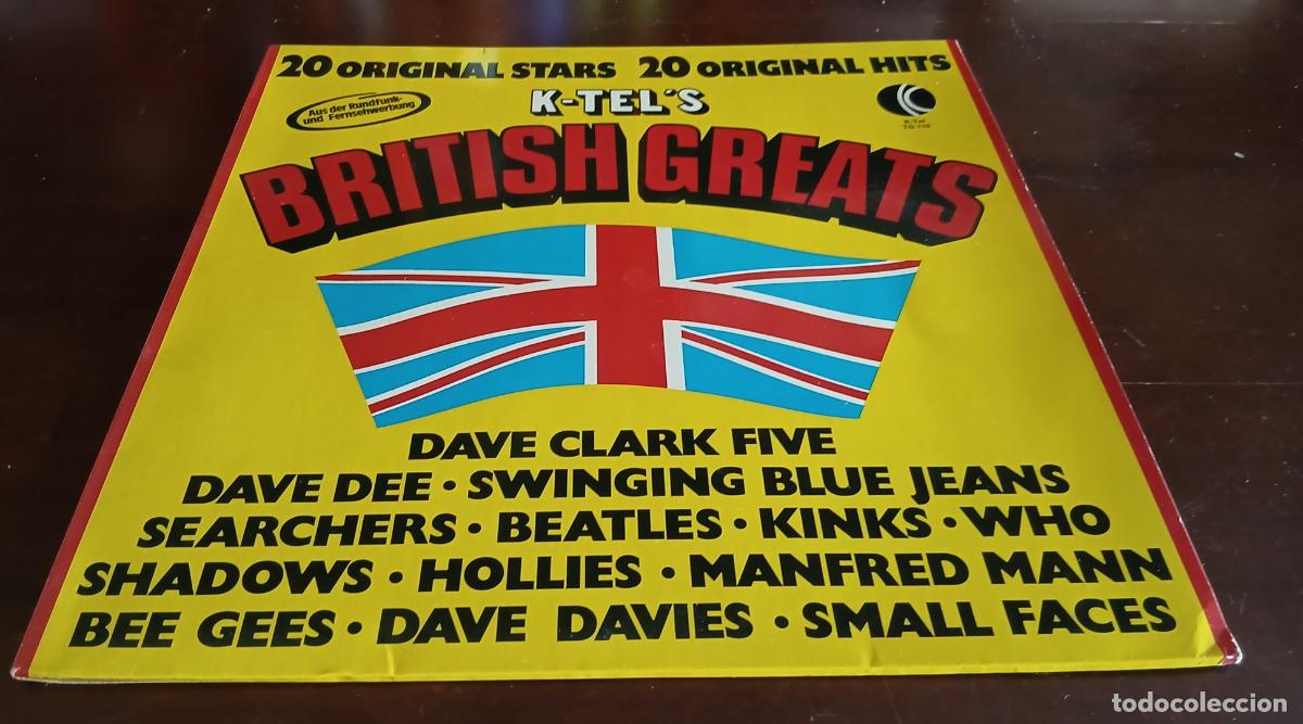Discos de vinilo: BRITISH GREATS - LP - 1975 - 20 ORIGINAL STARS