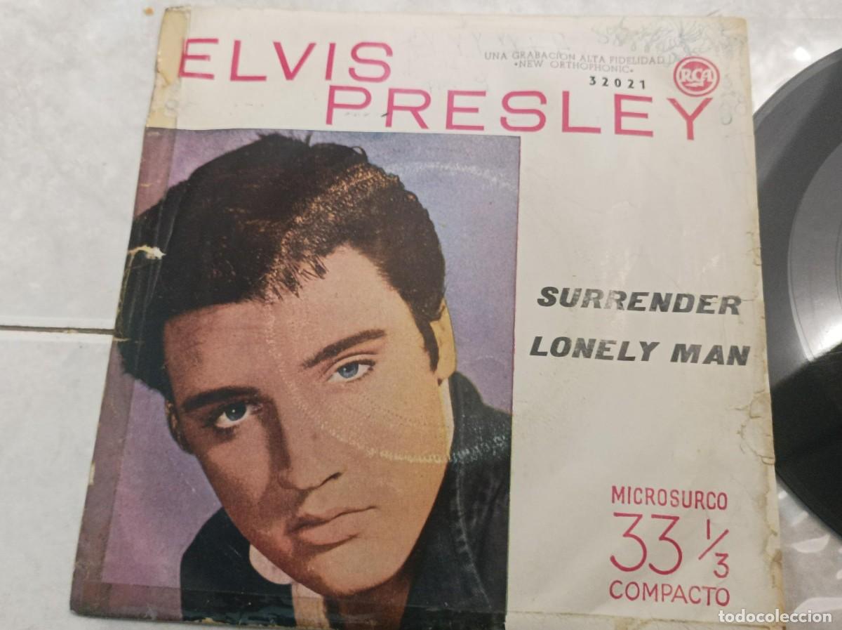 Discos de vinilo: Elvis Presley single surrender -Leer- - Foto 2