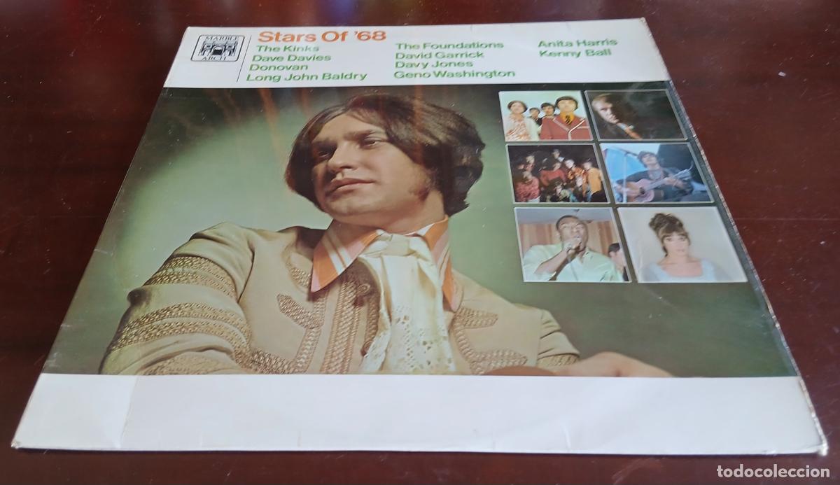 Discos de vinilo: STARS OF 68 - LP - 1967 - THE KINKS - THE FOUNDATIONS - ETC