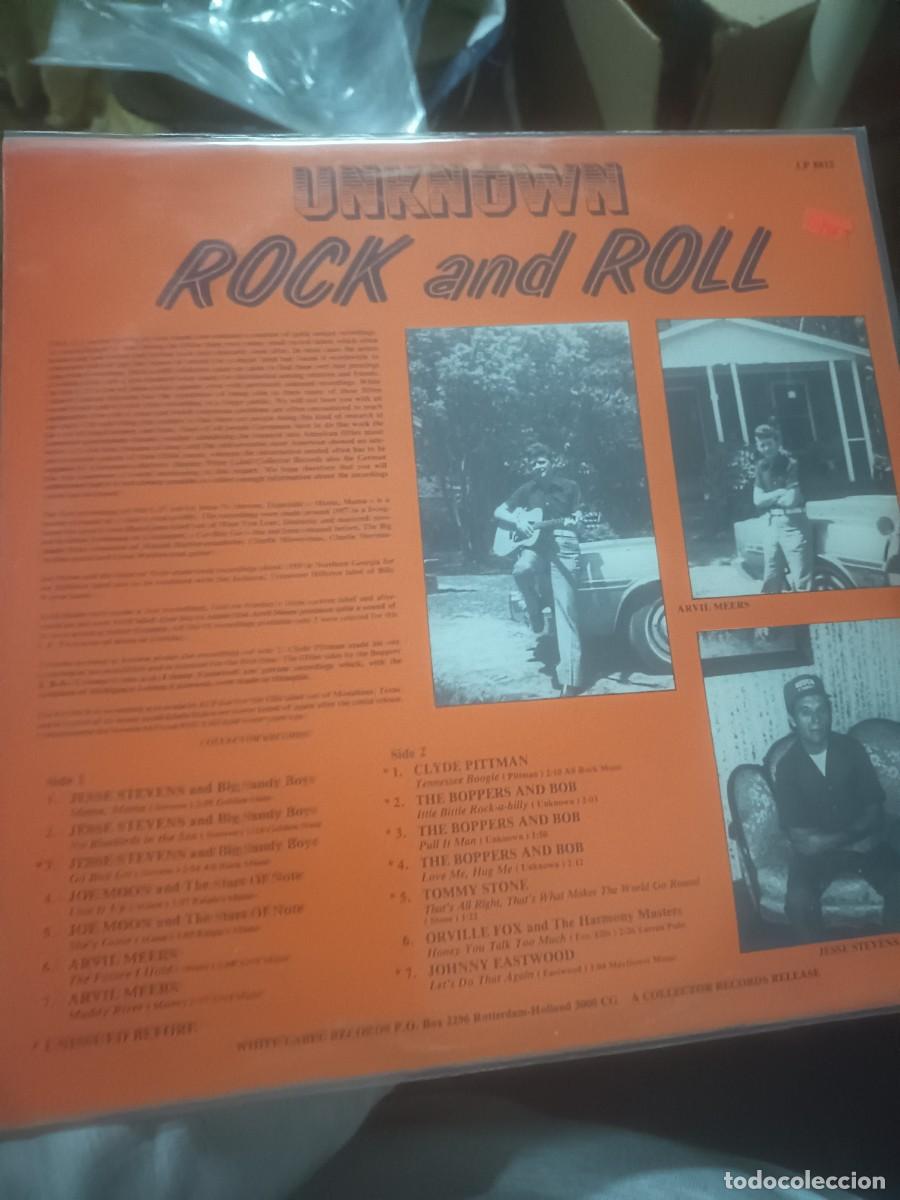 Discos de vinilo: DISCO LP UNKNOWN,( ROCK AND ROLL) - Foto 2