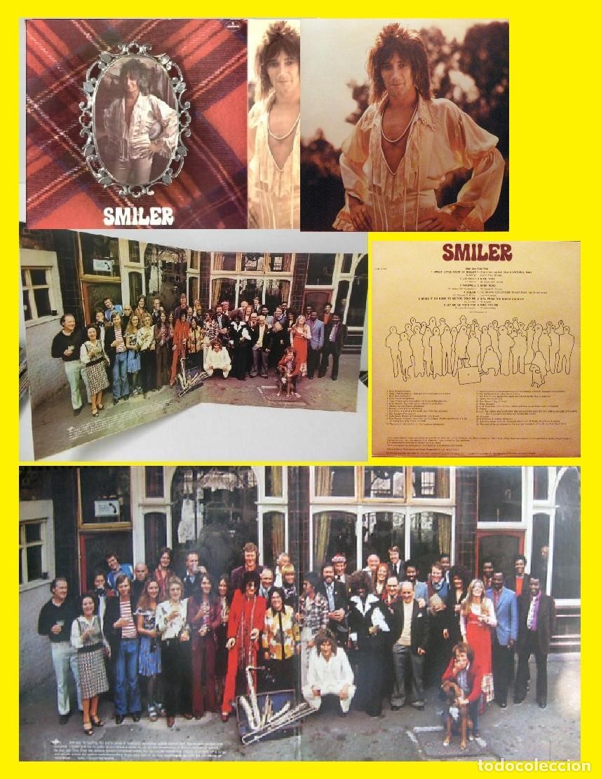 Discos de vinilo: ROD STEWART - SMILER 74 !! FACES.. RARA COMPLETA 1&ordf; EDIC ORG USA + ENCARTE, TODO IMPECABLE !
