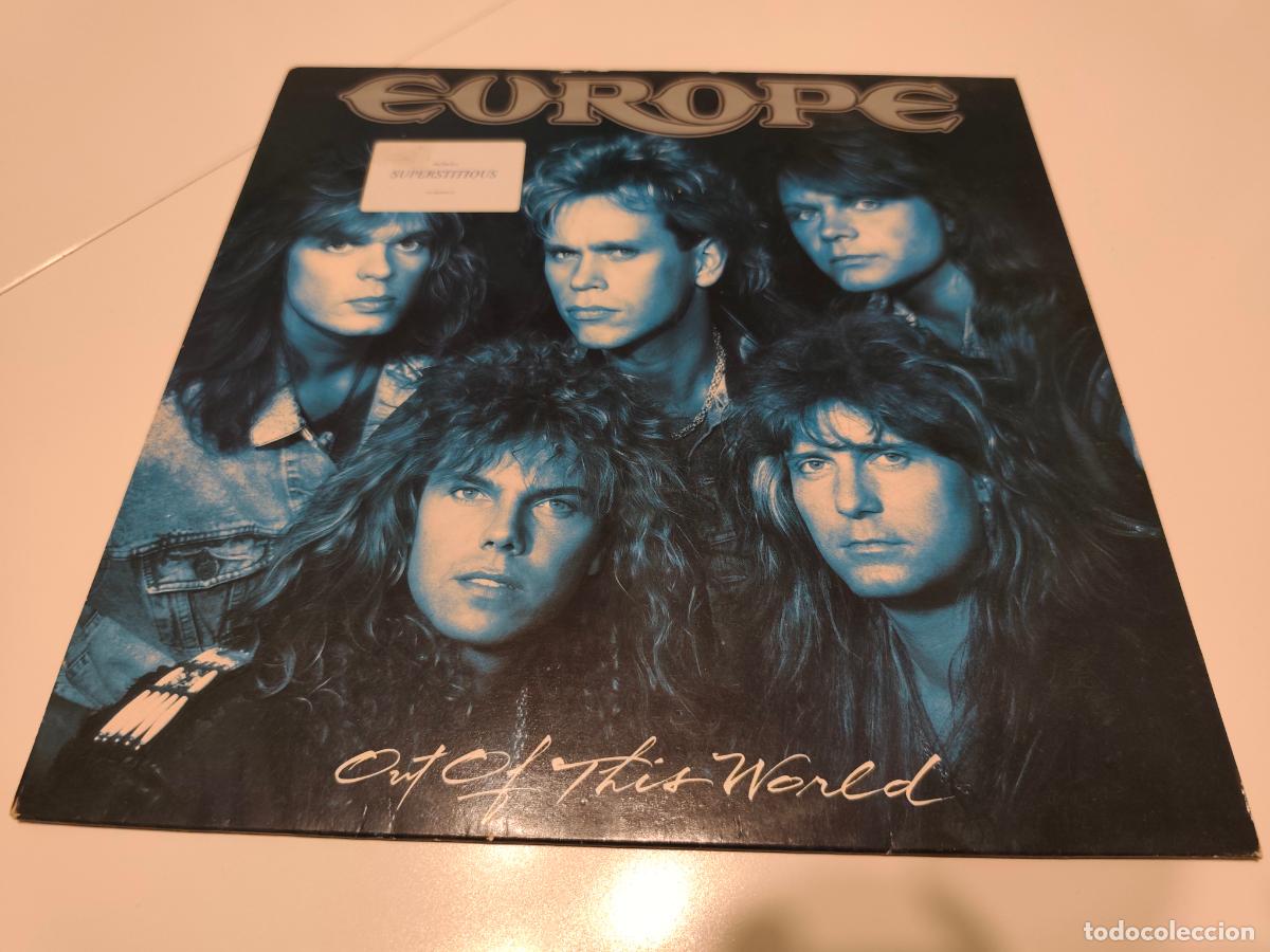 Discos de vinilo: Europe &ndash; Out Of This World- (1988) LP disco vinilo