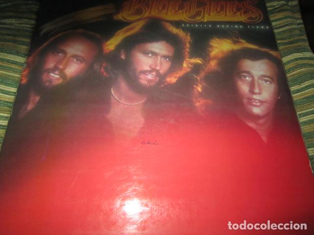 Discos de vinilo: BEE GEES - SPIRITS HAVING FLOWN LP - ORIGINAL ESPA&Ntilde;OL - R.S.O. 1979 - GATEFOLD Y FINDA INT. ORIGINAL
