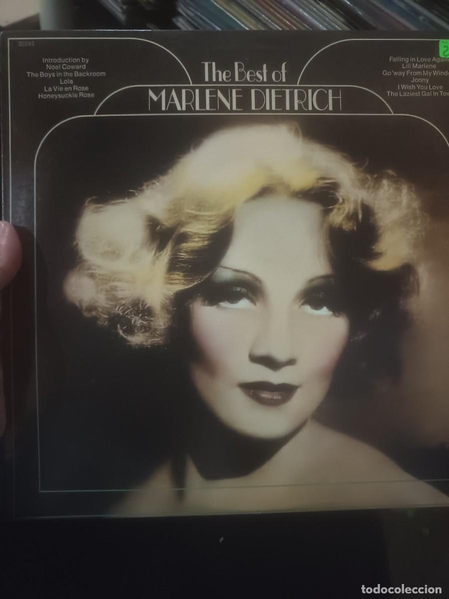 Discos de vinilo: DISCO LP THE BEST OF MARLENE DIETRICH