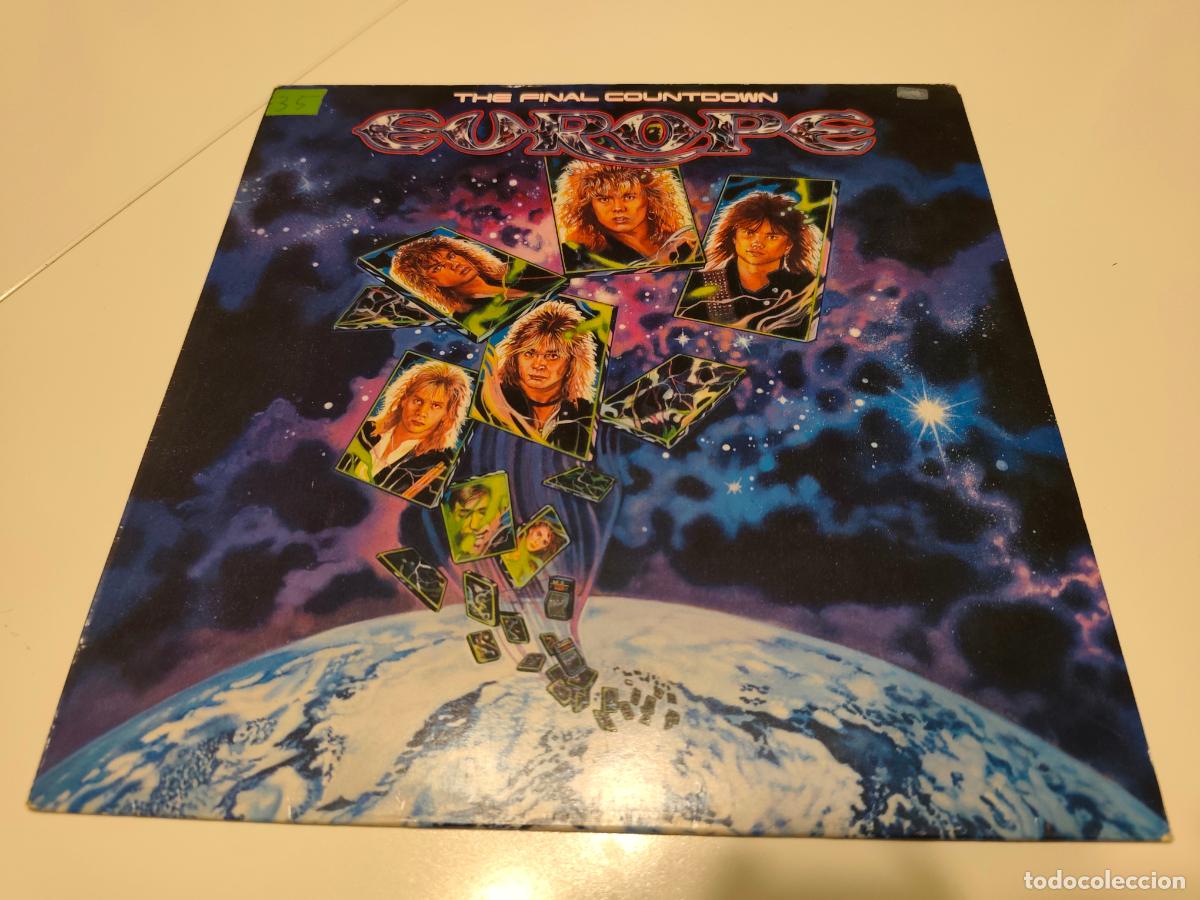 Discos de vinilo: Europe &ndash; The Final Countdown- (1986) LP disco vinilo