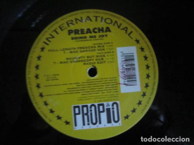 Discos de vinilo: PREACHA (CAMERON DANTE) BRING ME JOY MAXI 33 R.P.M. ORIGINAL INGLES PROPIO RECORDS 1996 - SOLO DISCO