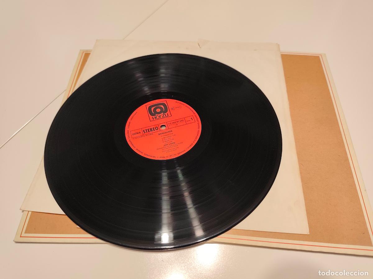 Discos de vinilo: Jon Lord &lrm;&ndash; Sarabande- (1976) LP disco vinilo - Foto 5