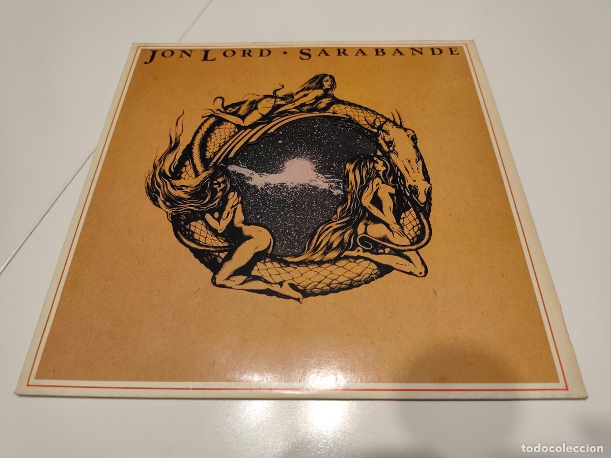 Discos de vinilo: Jon Lord &lrm;&ndash; Sarabande- (1976) LP disco vinilo