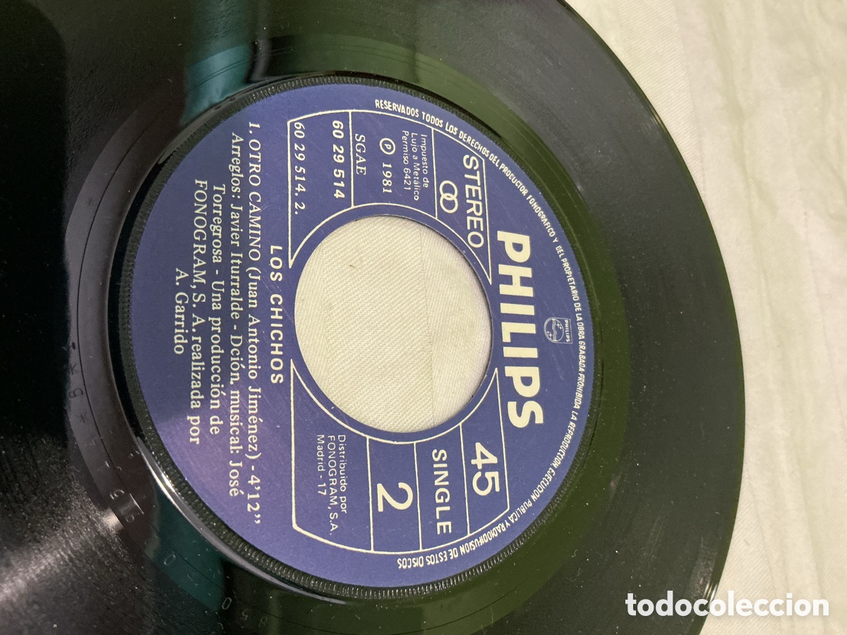 Discos de vinilo: Los Chichos &ndash; Mujer cruel &ndash; Single 1981 - Foto 4