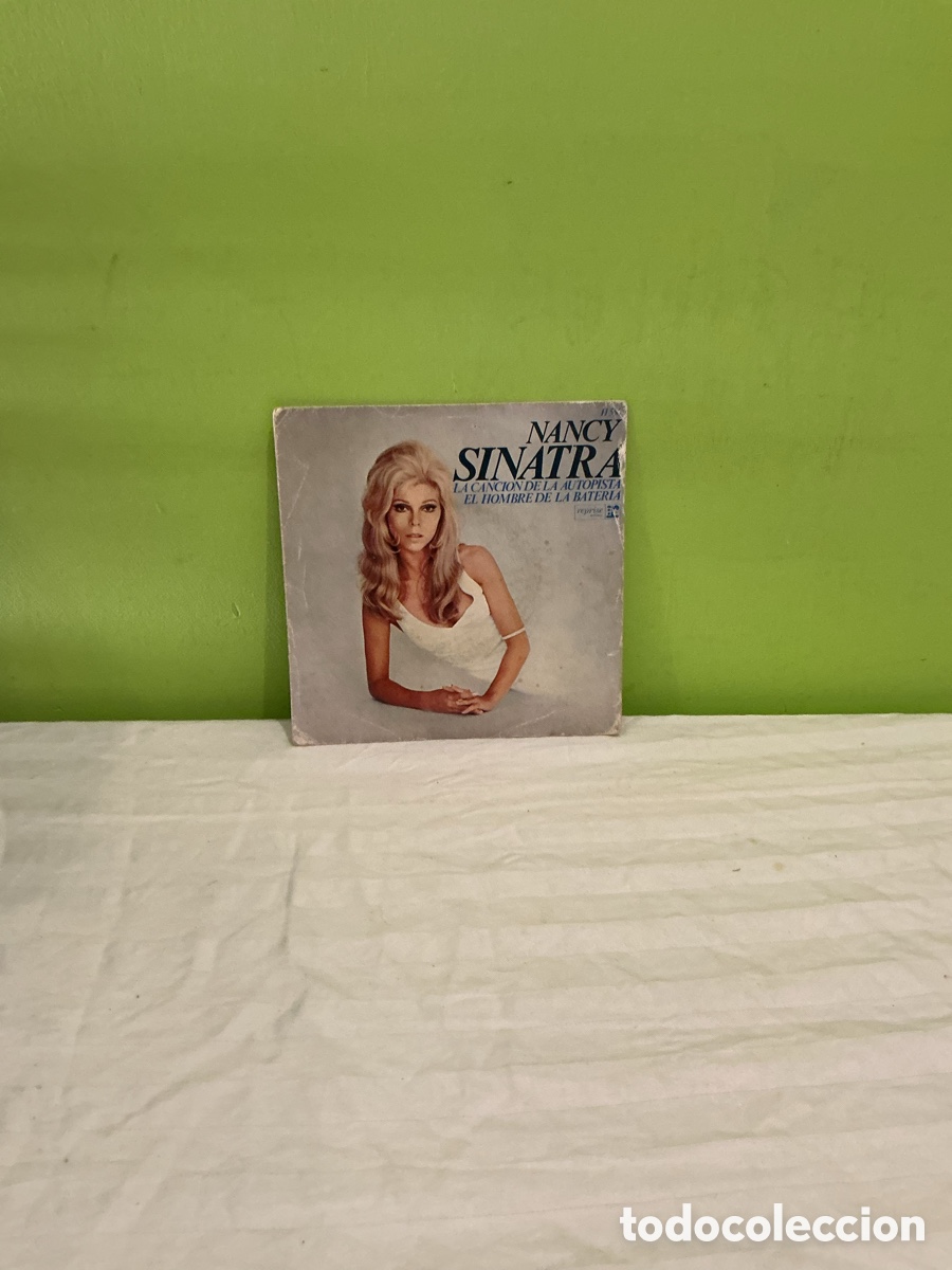 Discos de vinilo: Nancy Sinatra &ndash; La canci&oacute;n de la autopista &ndash; Single 1970 - Foto 5