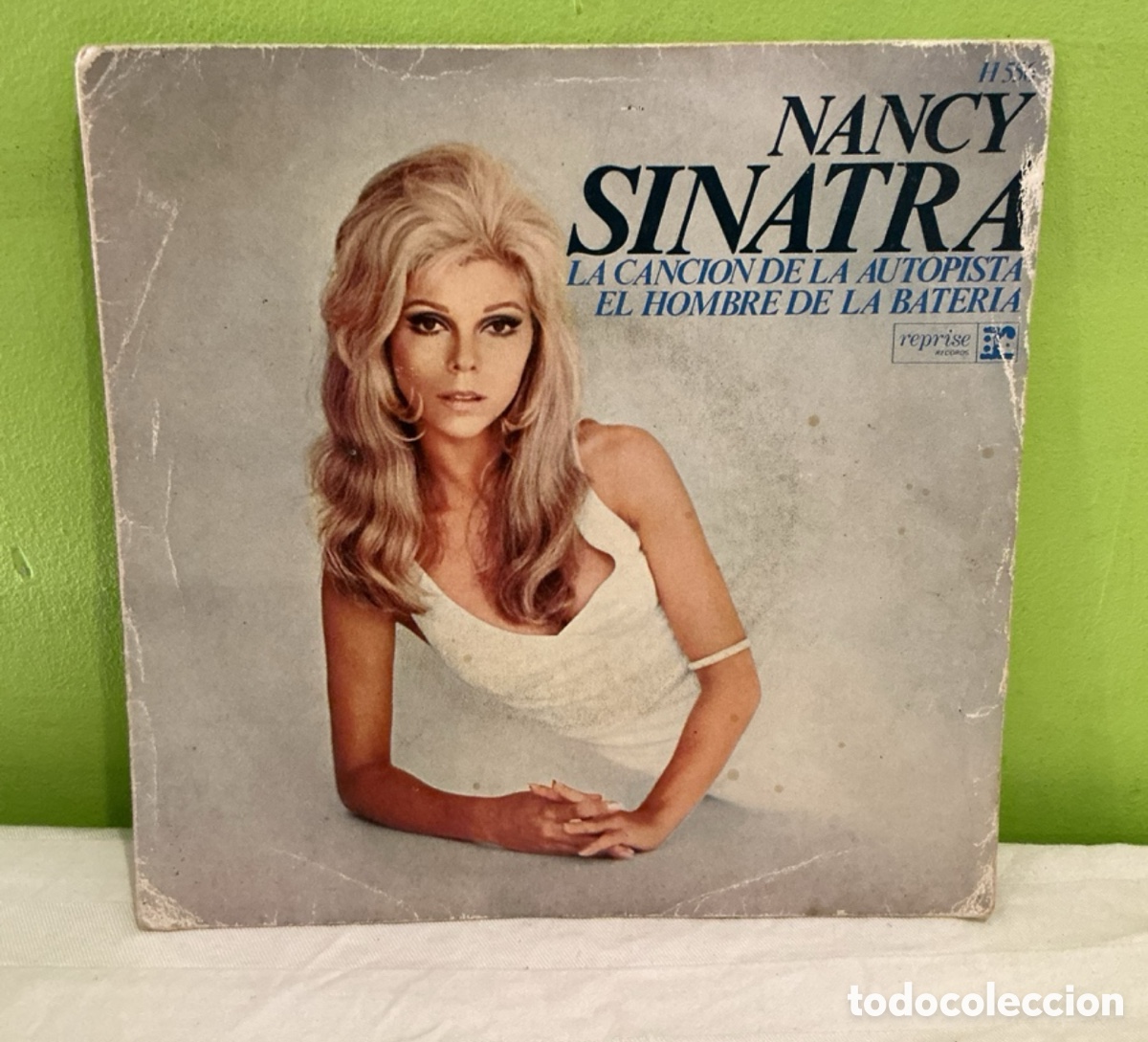 Discos de vinil: Nancy Sinatra &ndash; La canci&oacute;n de la autopista &ndash; Single 1970