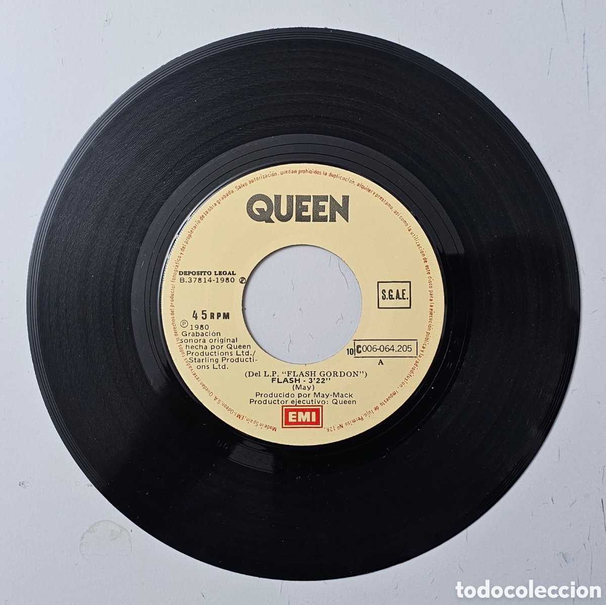 Discos de vinilo: QUEEN - Flash/+1 (Espa&ntilde;a - EMI - 1980) FLASH GORDON BSO Sci-Fi Space War - Foto 6