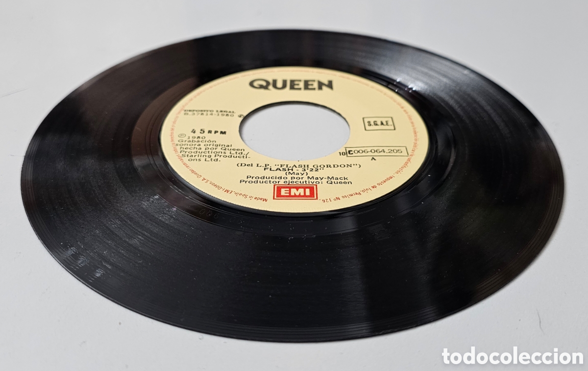 Discos de vinilo: QUEEN - Flash/+1 (Espa&ntilde;a - EMI - 1980) FLASH GORDON BSO Sci-Fi Space War - Foto 7