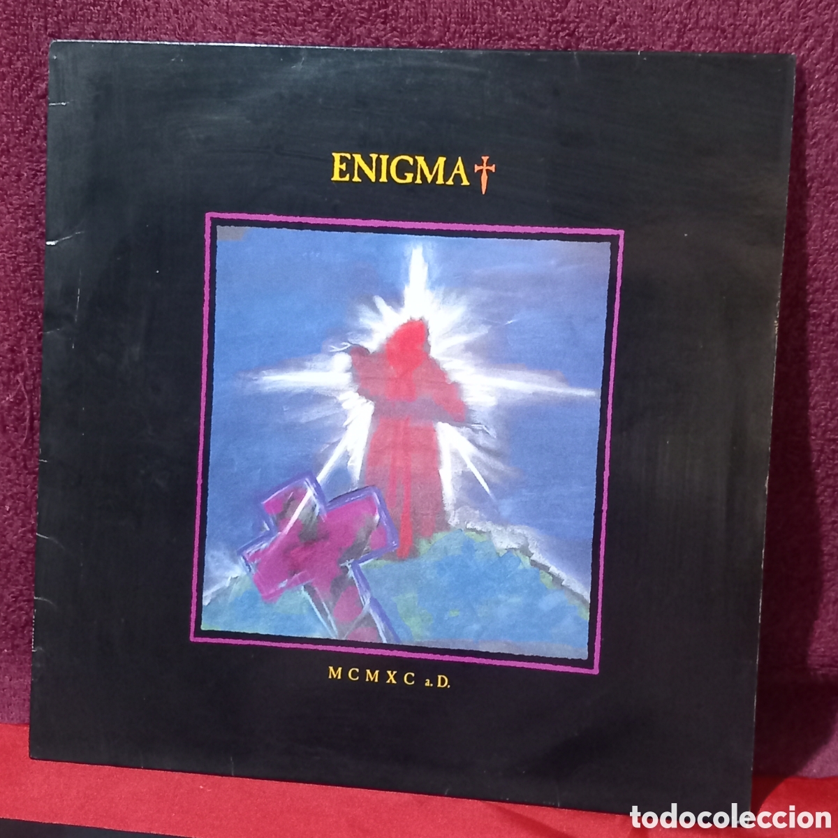 Discos de vinil: LP ENIGMA MCMXC a.D.(1990 SPAIN VIRGIN)CONTIENE ENCARTE