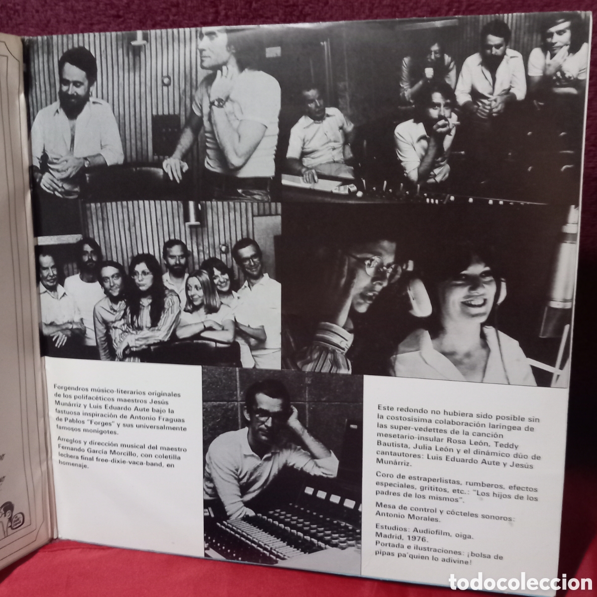 Discos de vinilo: LP ALBUM GATEFOLD/FORGESOUND(1976 ARIOLA)COMO NUEVO - Foto 4