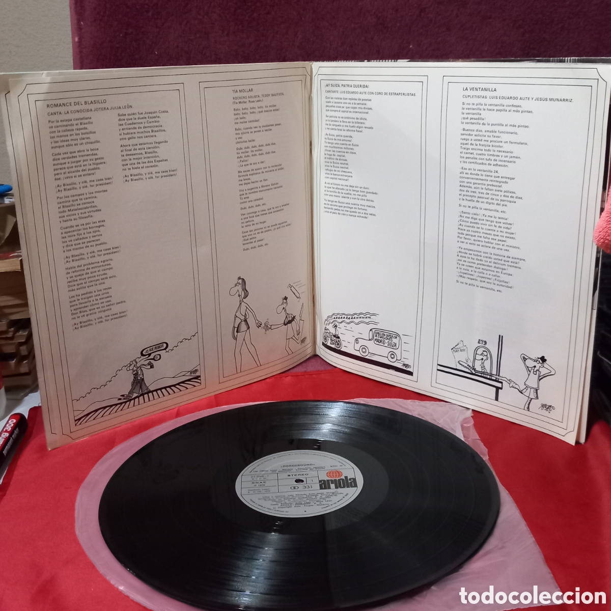 Discos de vinilo: LP ALBUM GATEFOLD/FORGESOUND(1976 ARIOLA)COMO NUEVO - Foto 5