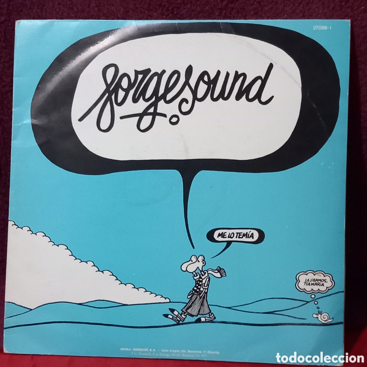 Discos de vinilo: LP ALBUM GATEFOLD/FORGESOUND(1976 ARIOLA)COMO NUEVO - Foto 8