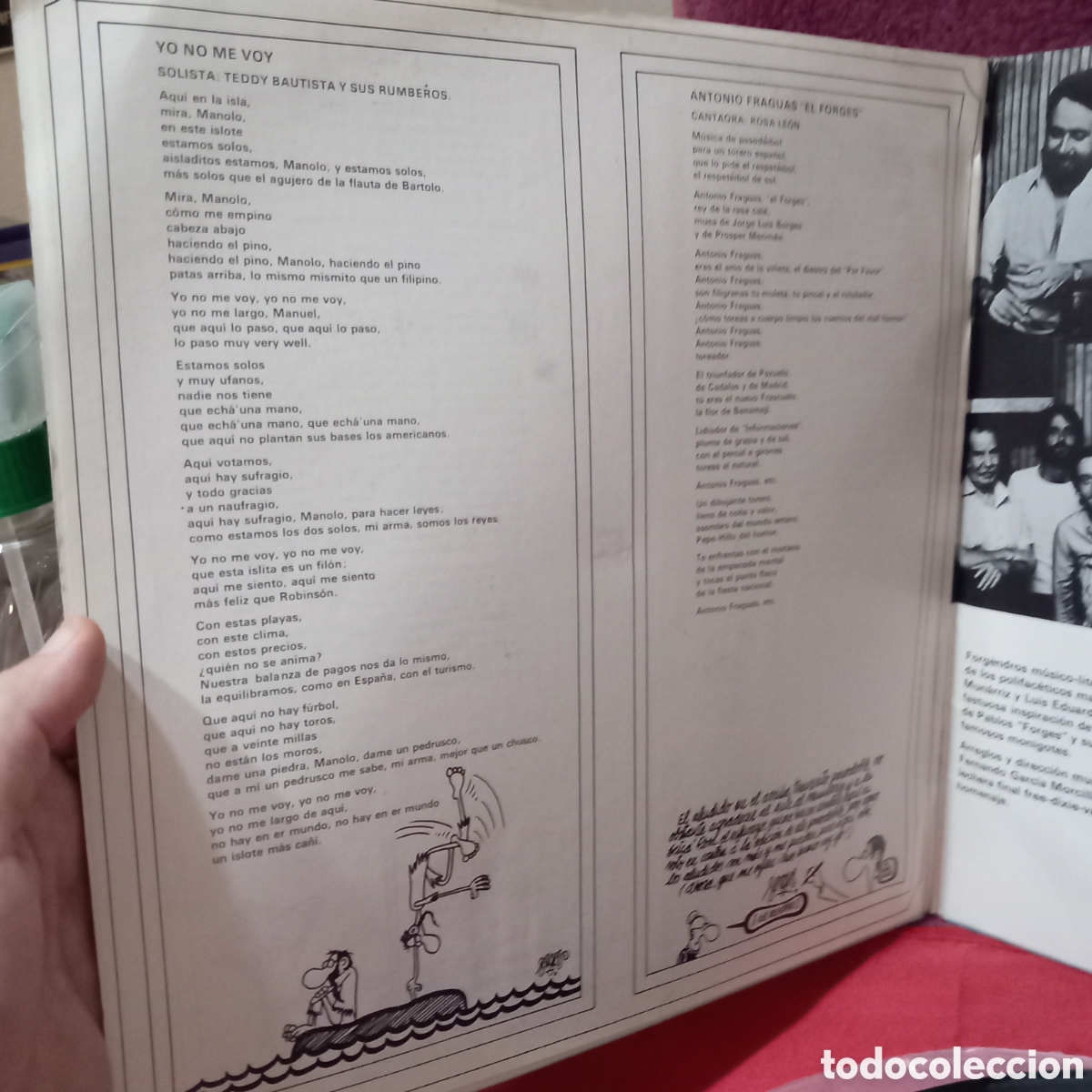 Discos de vinilo: LP ALBUM GATEFOLD/FORGESOUND(1976 ARIOLA)COMO NUEVO - Foto 9