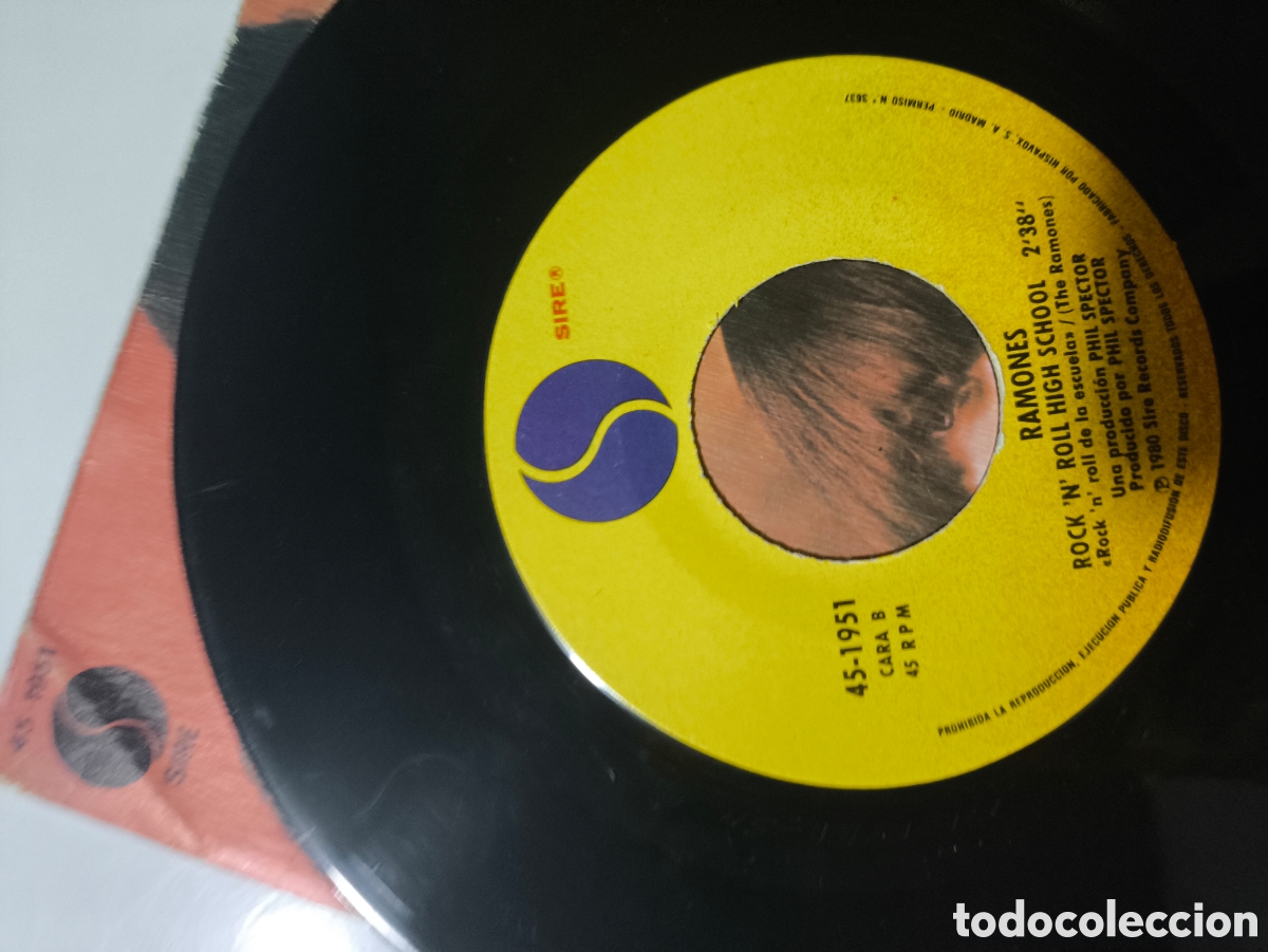 Discos de vinilo: Single de ramones lote.R.n.144 - Foto 4