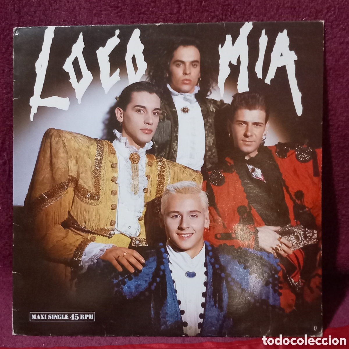 Discos de vinilo: MAXI LOCO MIA 1989 HISPAVOX