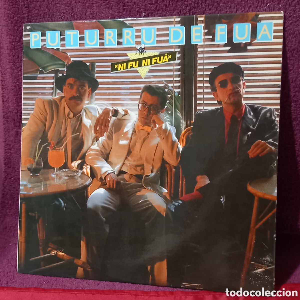 Disques de vinyle: LP PUTURRU DE FUA/NI FU NI FU&Aacute;(1986 FONOMUSIC) EXCELENTE ESTADO