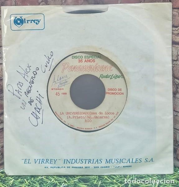 Discos de vinilo: Rio &rdquo;La Universidad / El Televidente&rdquo; Disco promocional edicion peruana