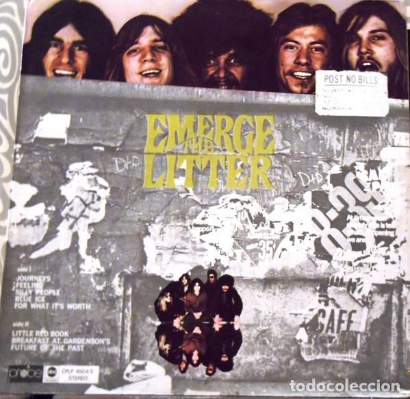Discos de vinilo: The Litter &rdquo;Emerge&rdquo; Vinilo edicion peruana sello FTA