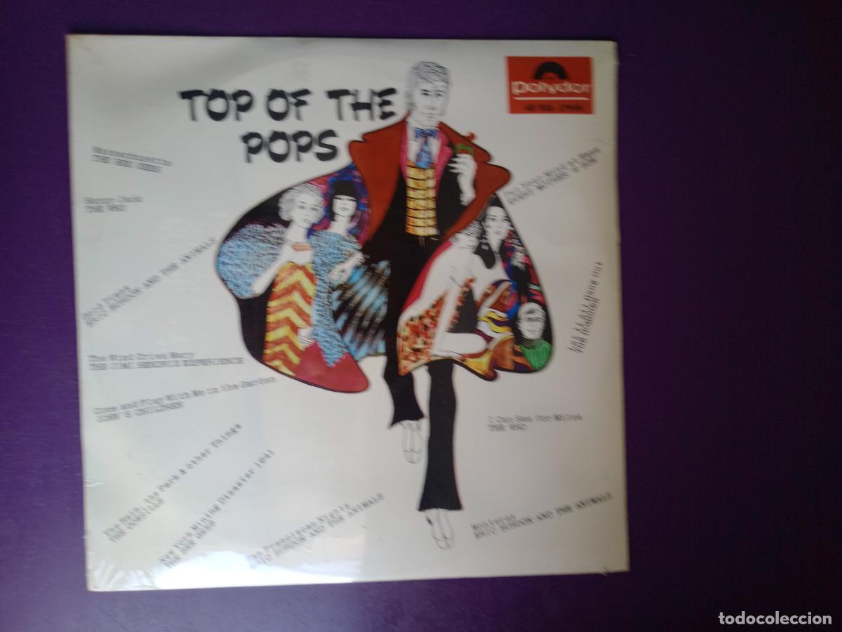 Discos de vinilo: Top Of The Pops - LP POLYDOR 1968 - THE WHO, ERIC BURDON, HENDRIX, JOHN'S CHILDREN, BEE GEES, ETC