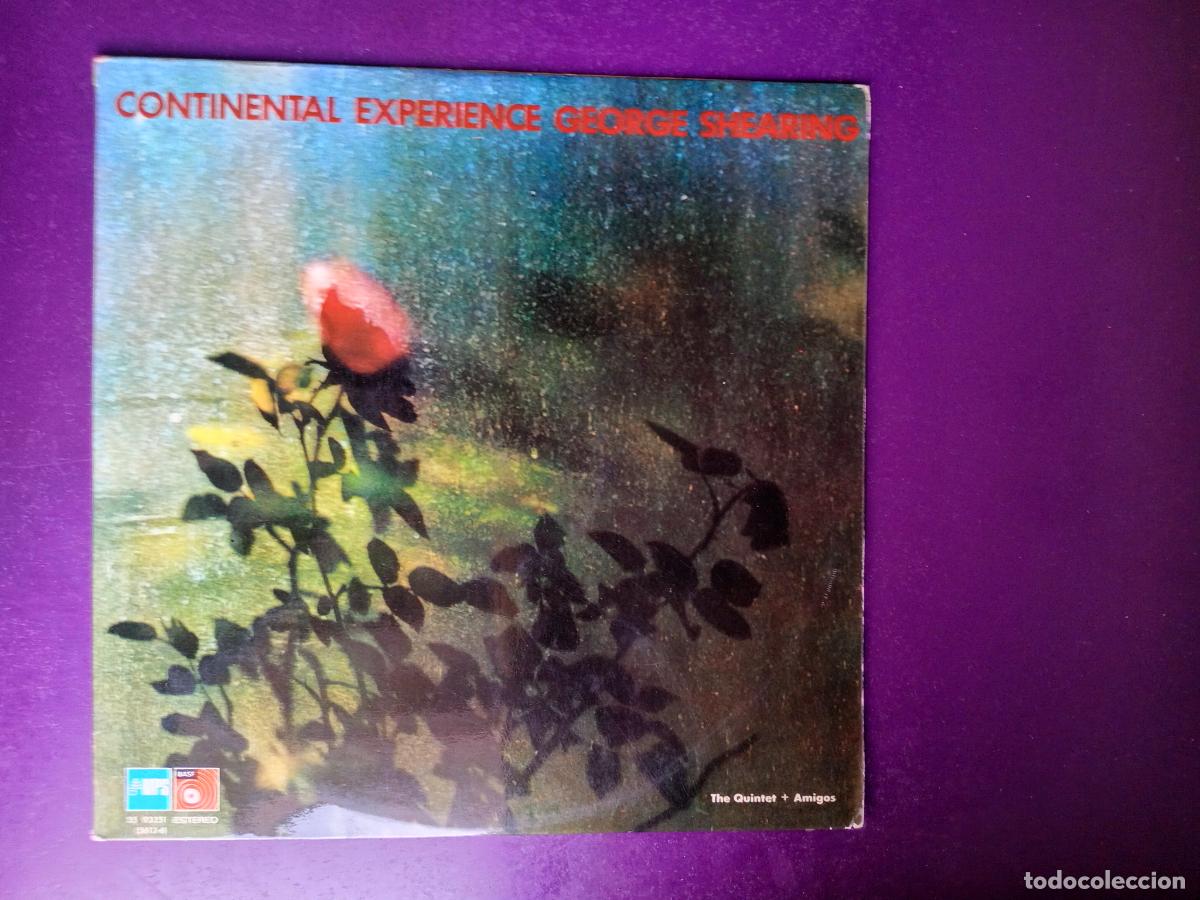 Discos de vinilo: George Shearing Quintet + Amigos &ndash; Continental Experience - LP BASF MPS 1976 - JAZZ FUSION LATIN