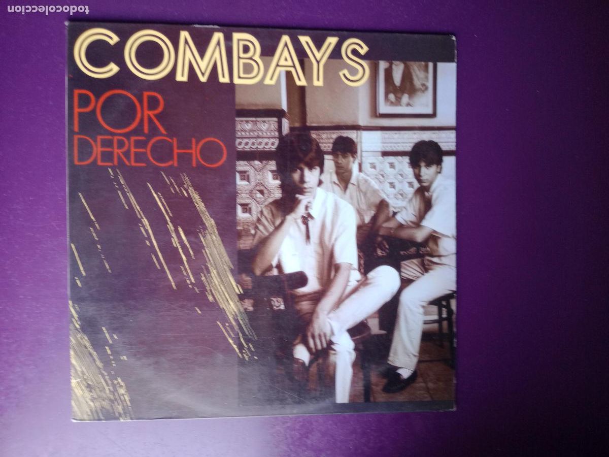 Discos de vinilo: Combays &ndash; Por Derecho - LP GASA 1987 - POP ROCK GITANO 80'S - NUEVO FLAMENCO