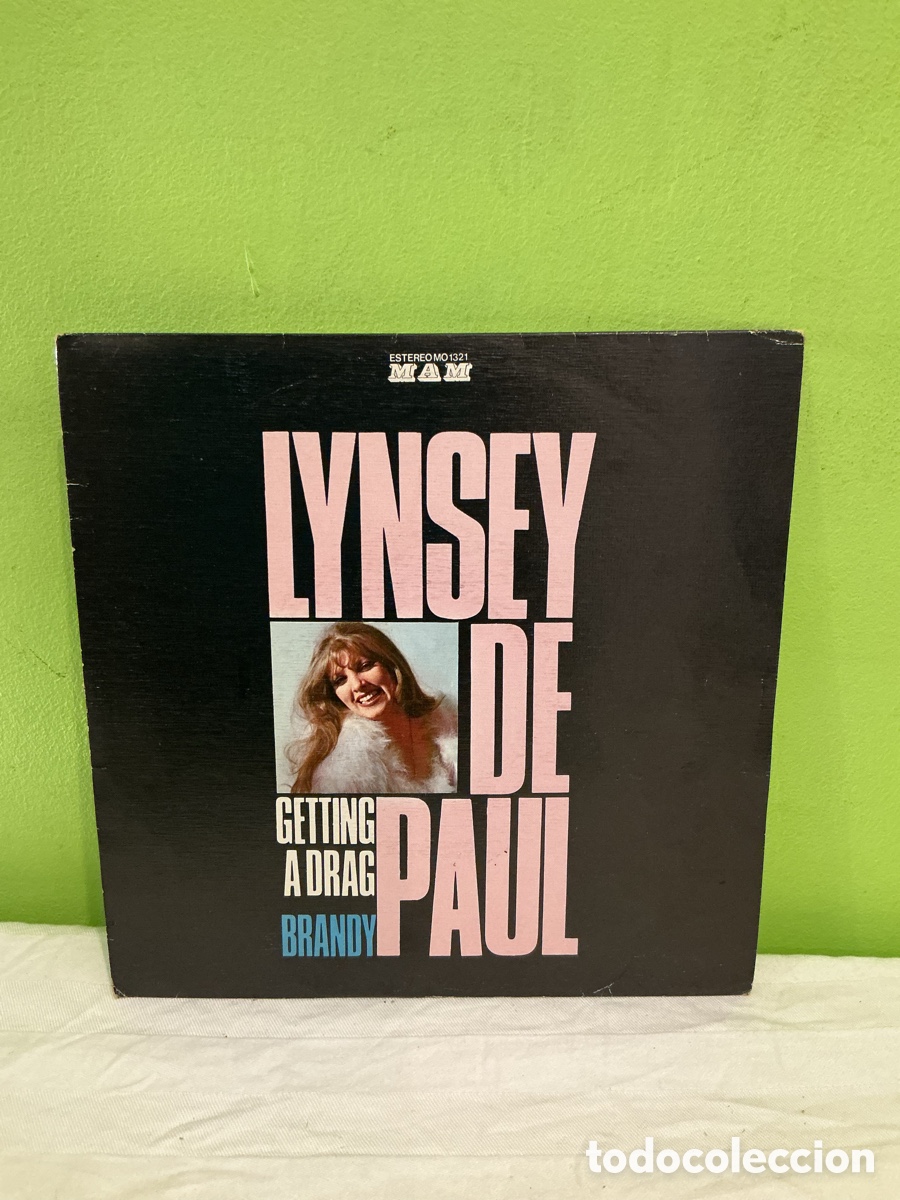 Discos de vinilo: Lynsey de Paul &ndash; Getting a Drag / Brandy &ndash; Single 1973 - Foto 3