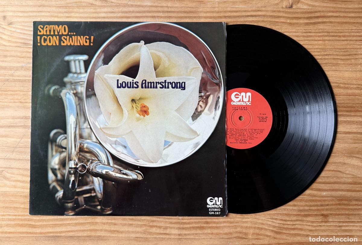 Dischi in vinile: Louis Armstrong &ndash; Satmo... &iexcl;Con Swing! Spain 1974