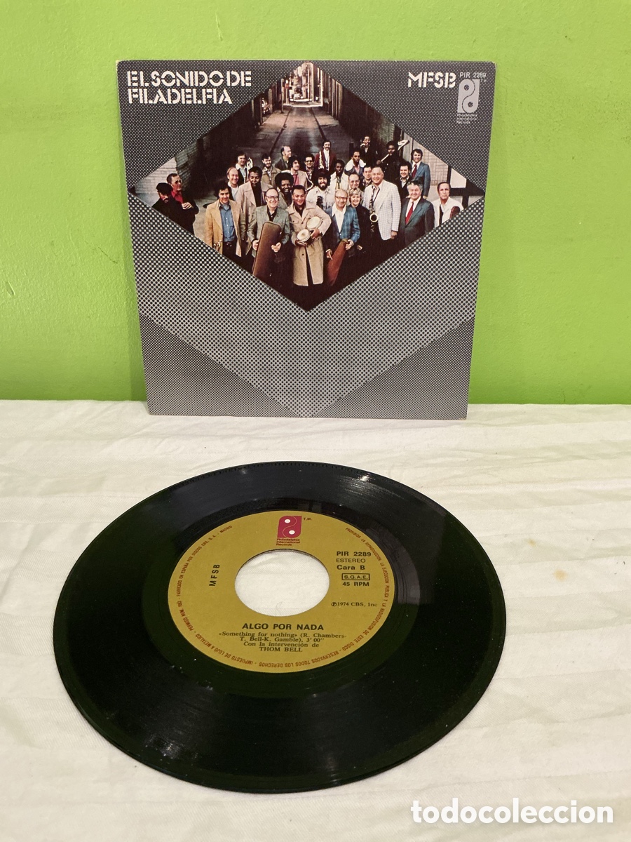 Discos de vinilo: MFSB &ndash; El sonido de Filadelfia &ndash; Single, 1974 - Foto 3