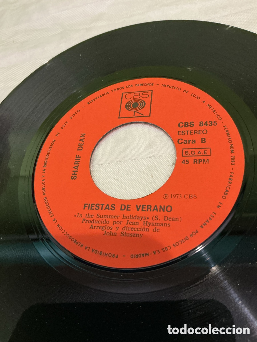 Discos de vinilo: Sharif Dean &ndash; &iquest;Me amas? &ndash; Single espa&ntilde;ol, 1973 - Foto 6