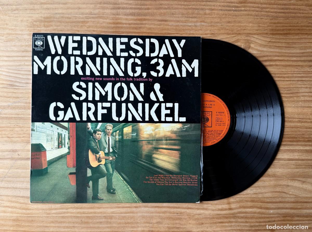 Discos de vinilo: Simon & Garfunkel &lrm;&ndash; Wednesday Morning, 3 A.M. Europe 1968