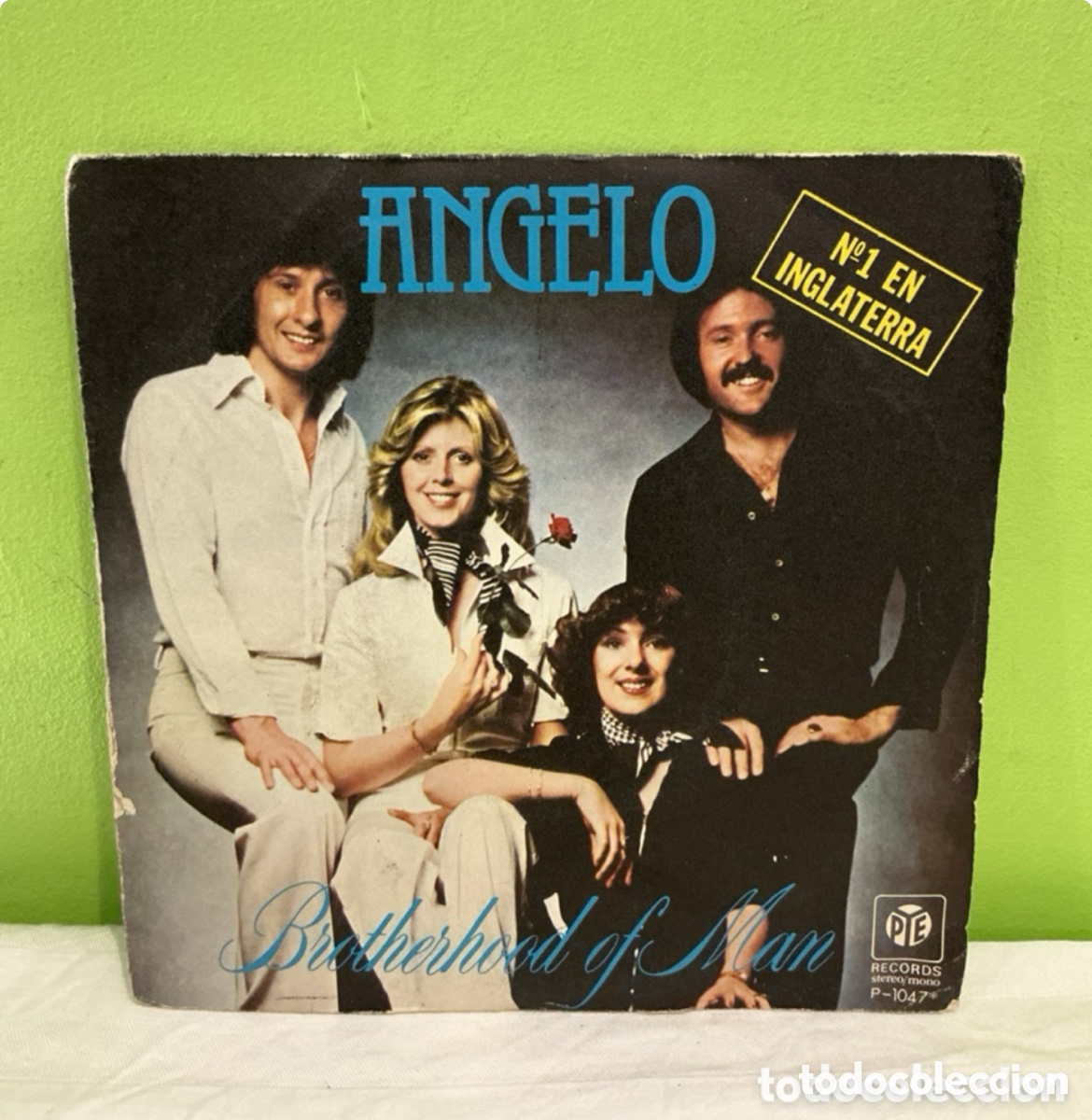 Vinyl records: Brotherhood of Man &ndash; Angelo / All Night &ndash; Single 1977